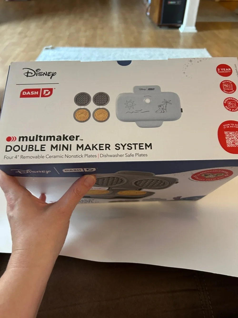 Disney Multimaker Double Mini Maker System - Gray with Stitch Artwork - Picture 4 of 5